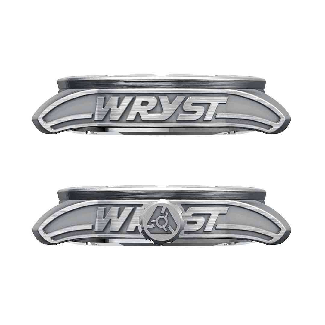 Engraved Stainless Steel Swiss Orange Watch