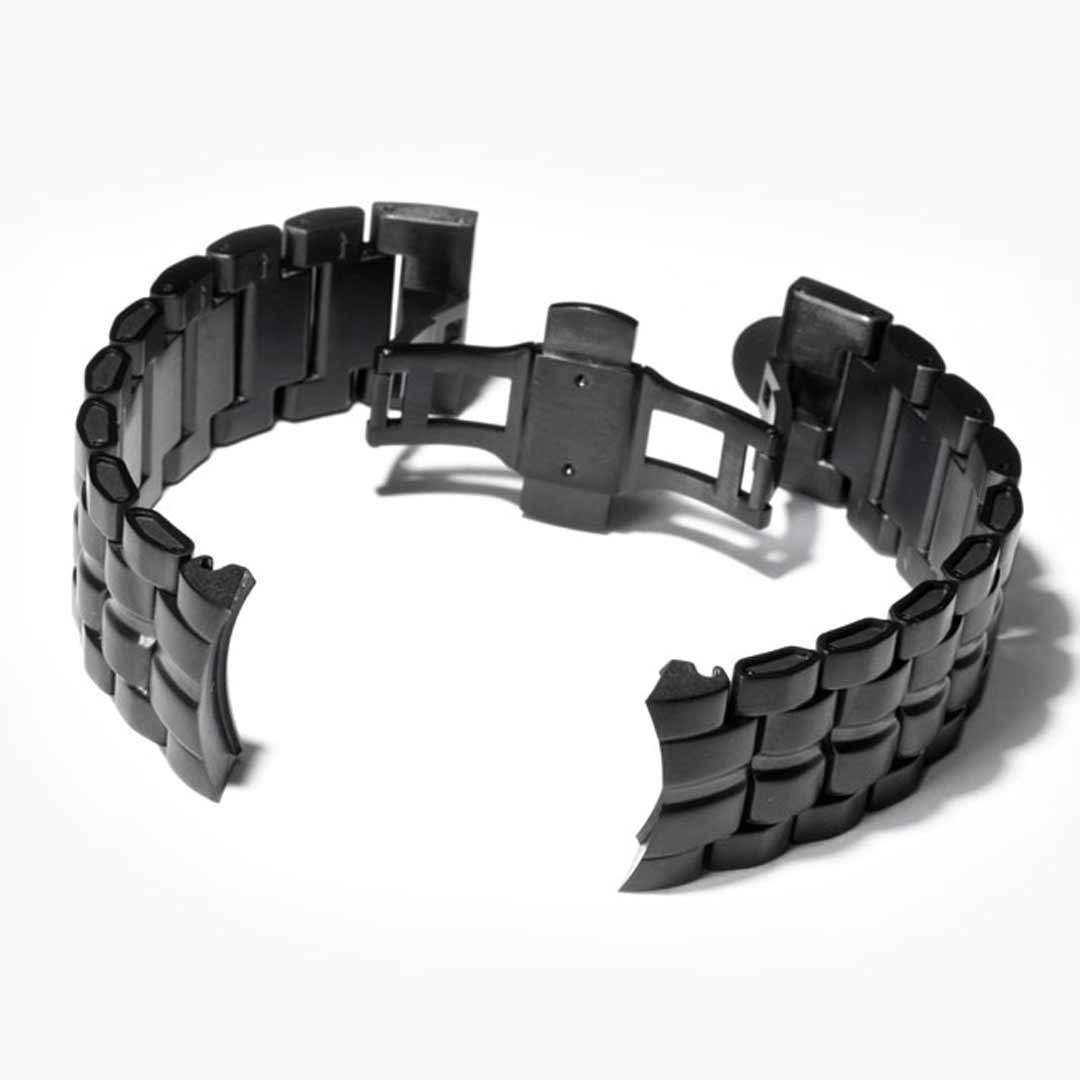 Metal Black DLC Watch Bracelet