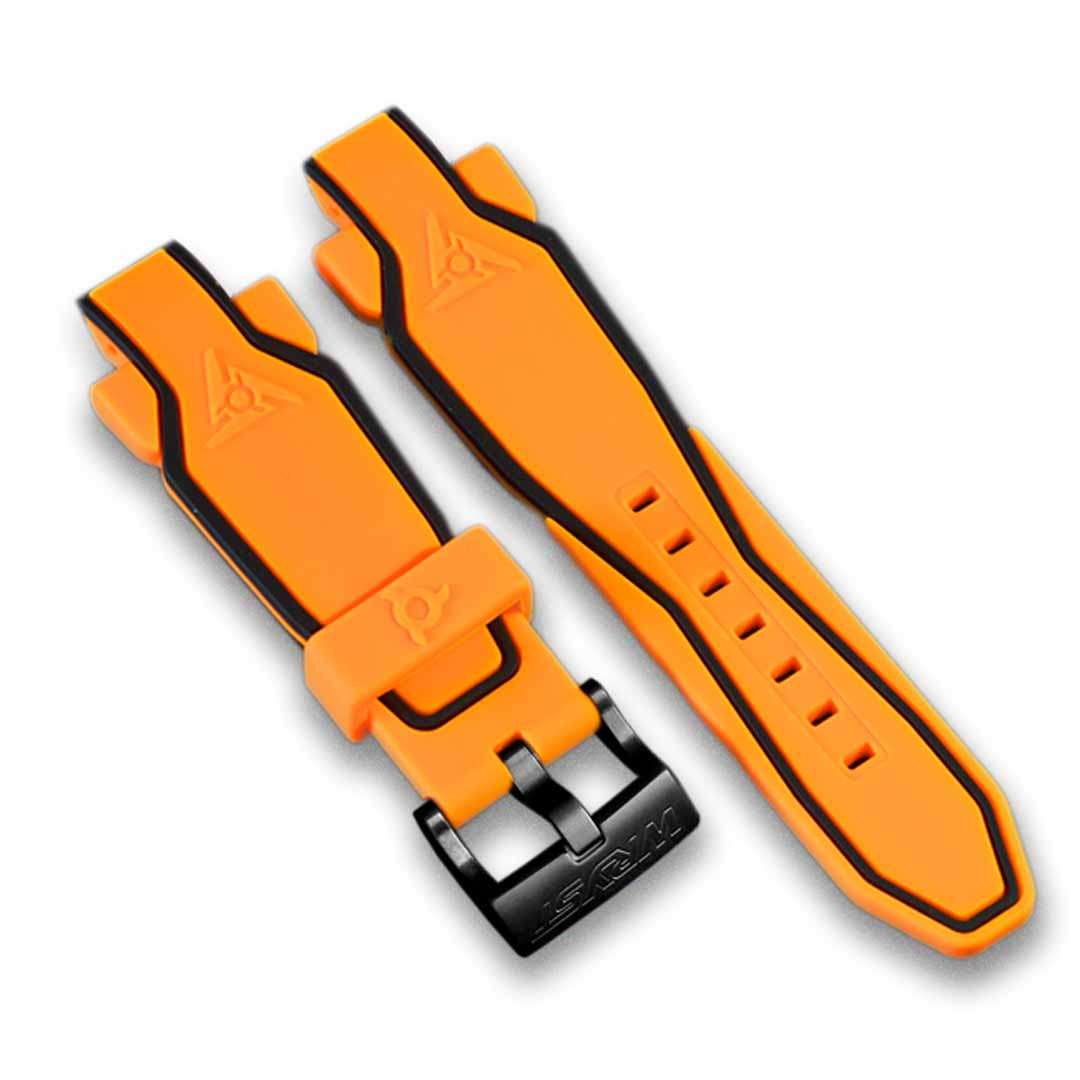 orange watch band