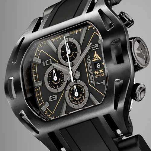 How to read the chronograph of my Wryst watch