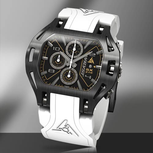White band watch