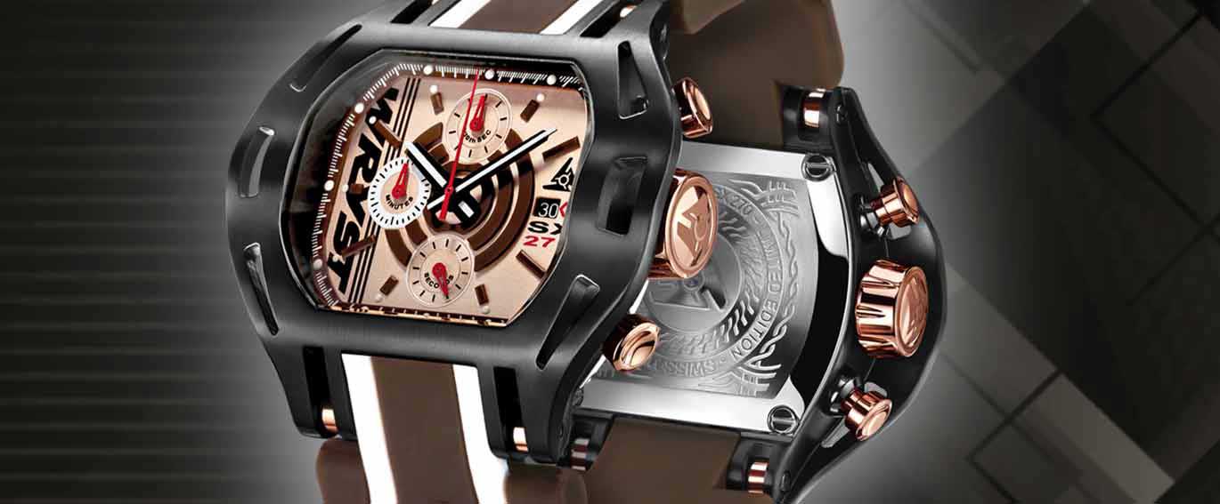 Chronograph Watches for Men Wryst Force