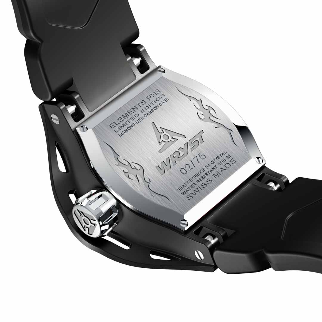 back of a limited edition watch for outdoors