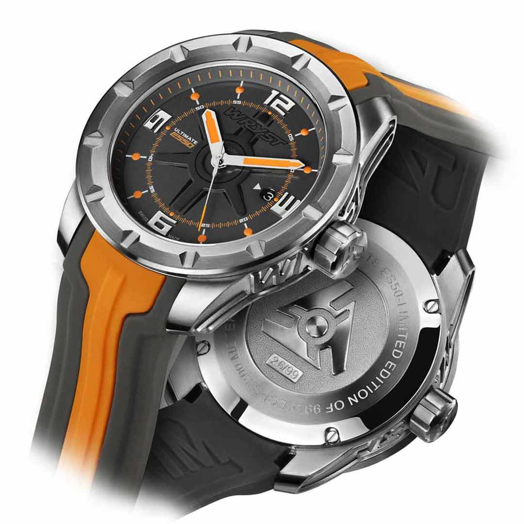 best swiss orange watch for men