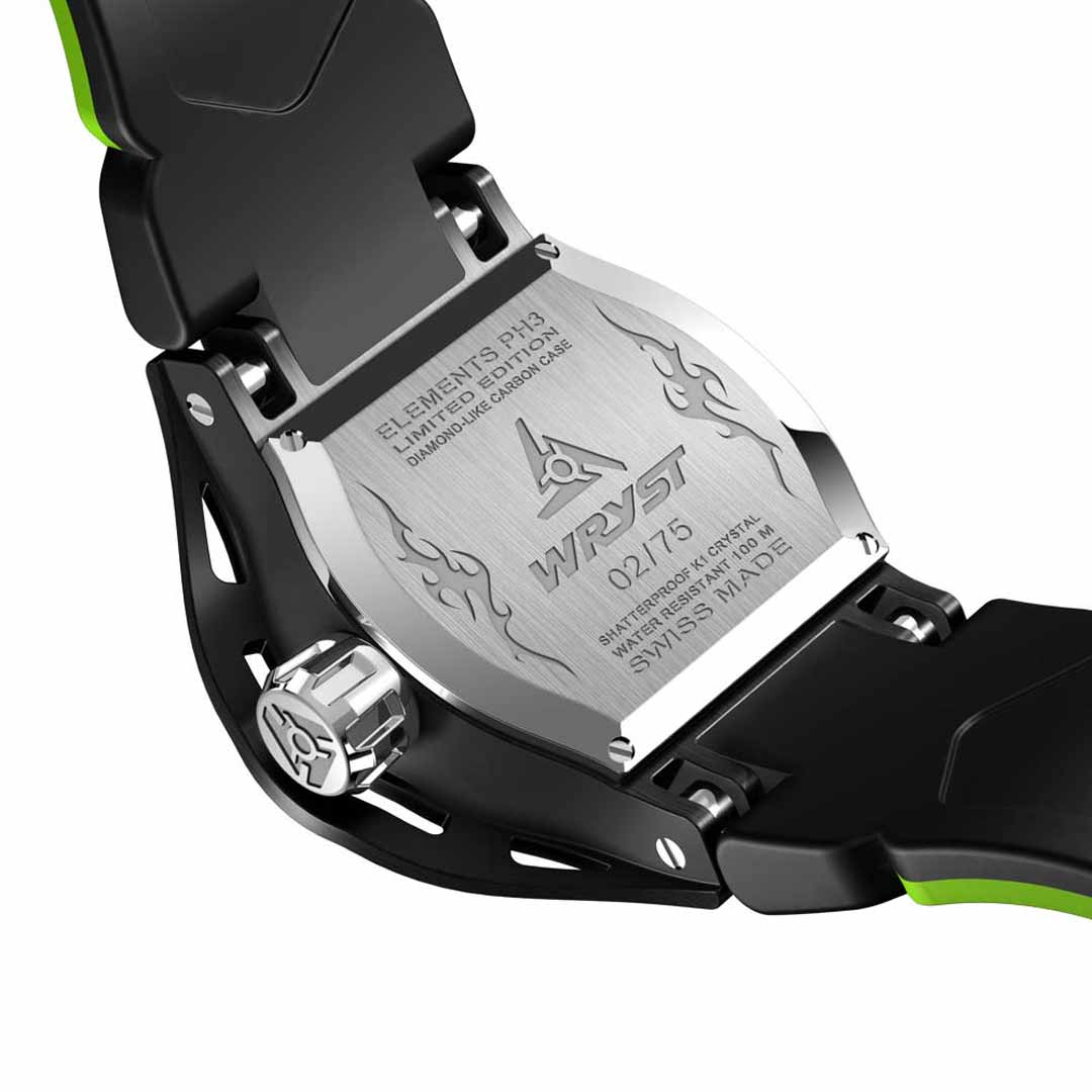 black and green watch limited edition