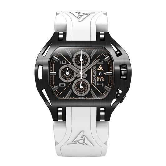 Black and White Watch Wryst Swiss Chronograph