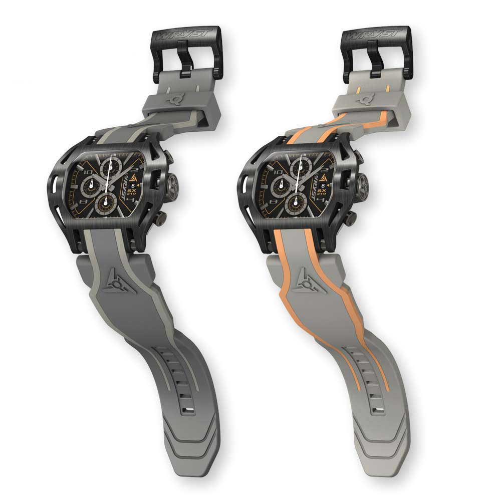 black swiss chrono watch