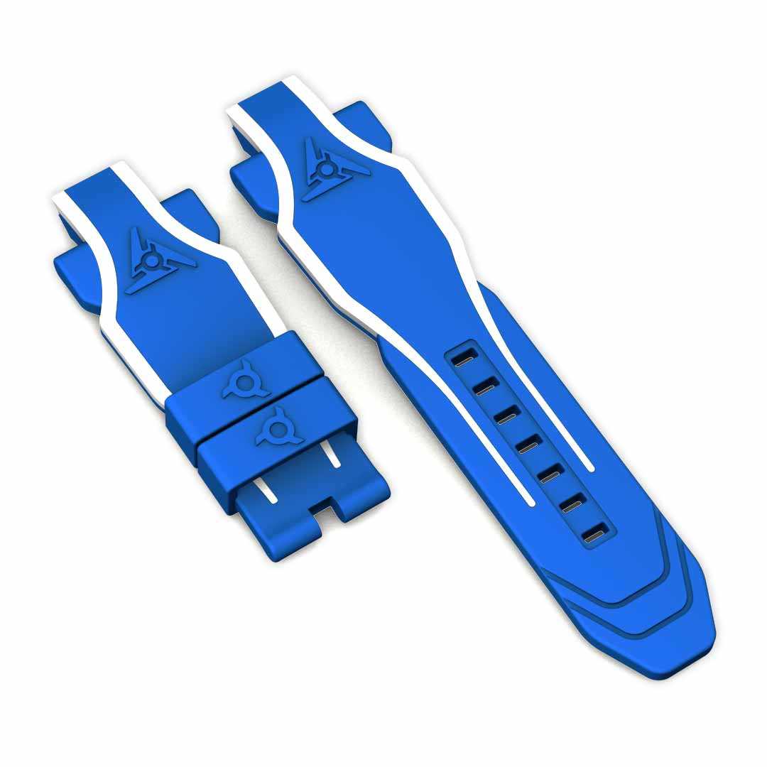 Correas de reloj Wryst BLANCAS y BRILLANTES