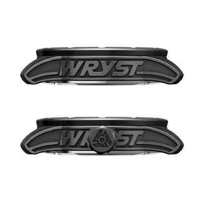 Bold Engraved Black DLC Watch Case Sides