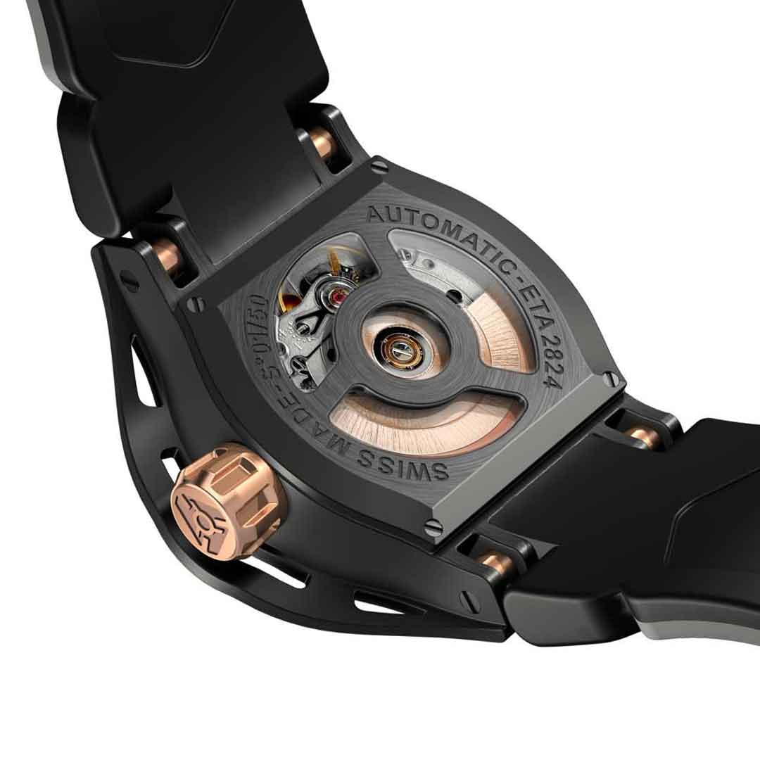 Case Back of the Swiss Watch Wryst 2824