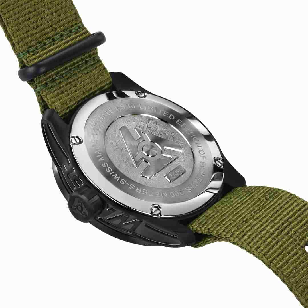 Wryst ES30-N Case Back Swiss Watch