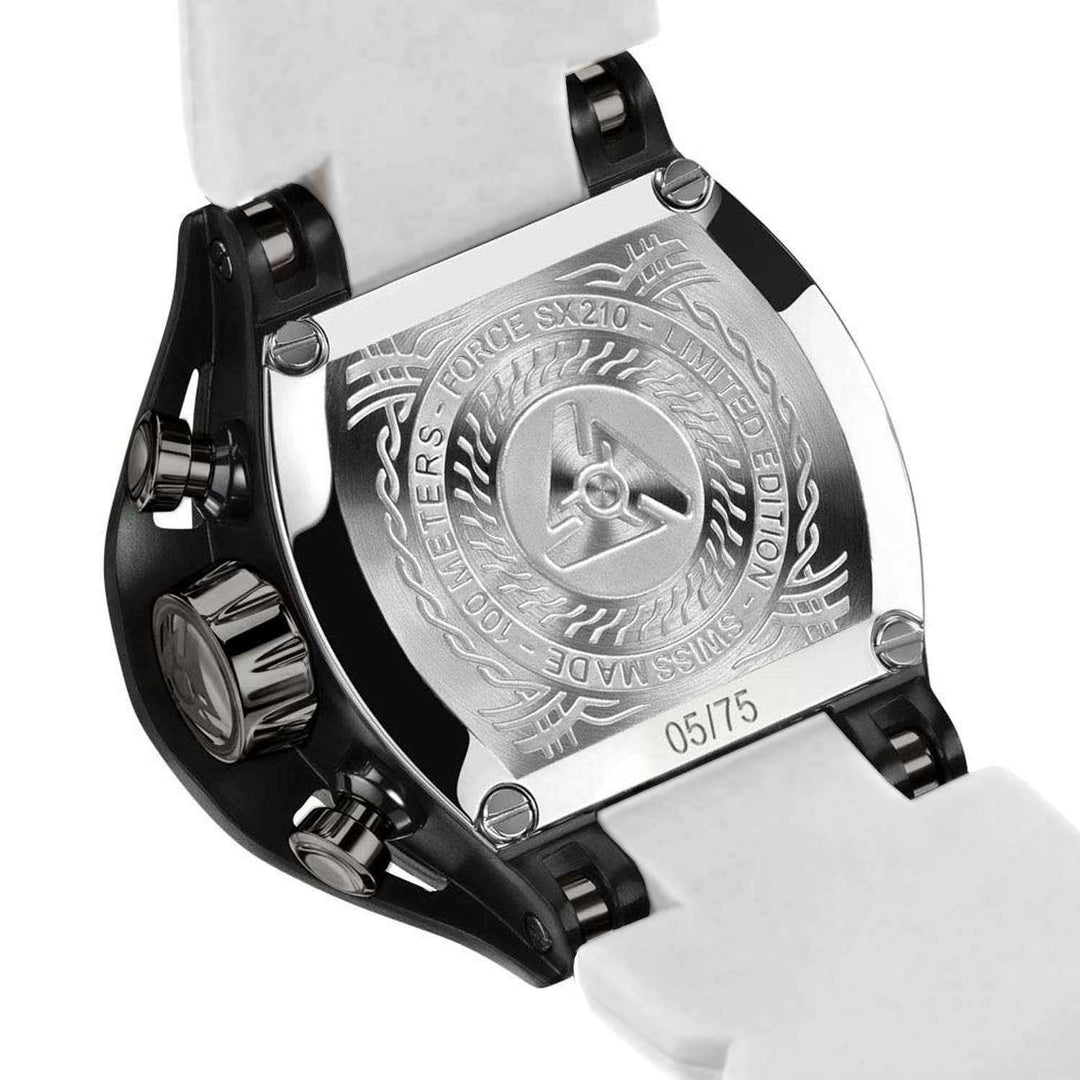 Engraving Details of the White Watch