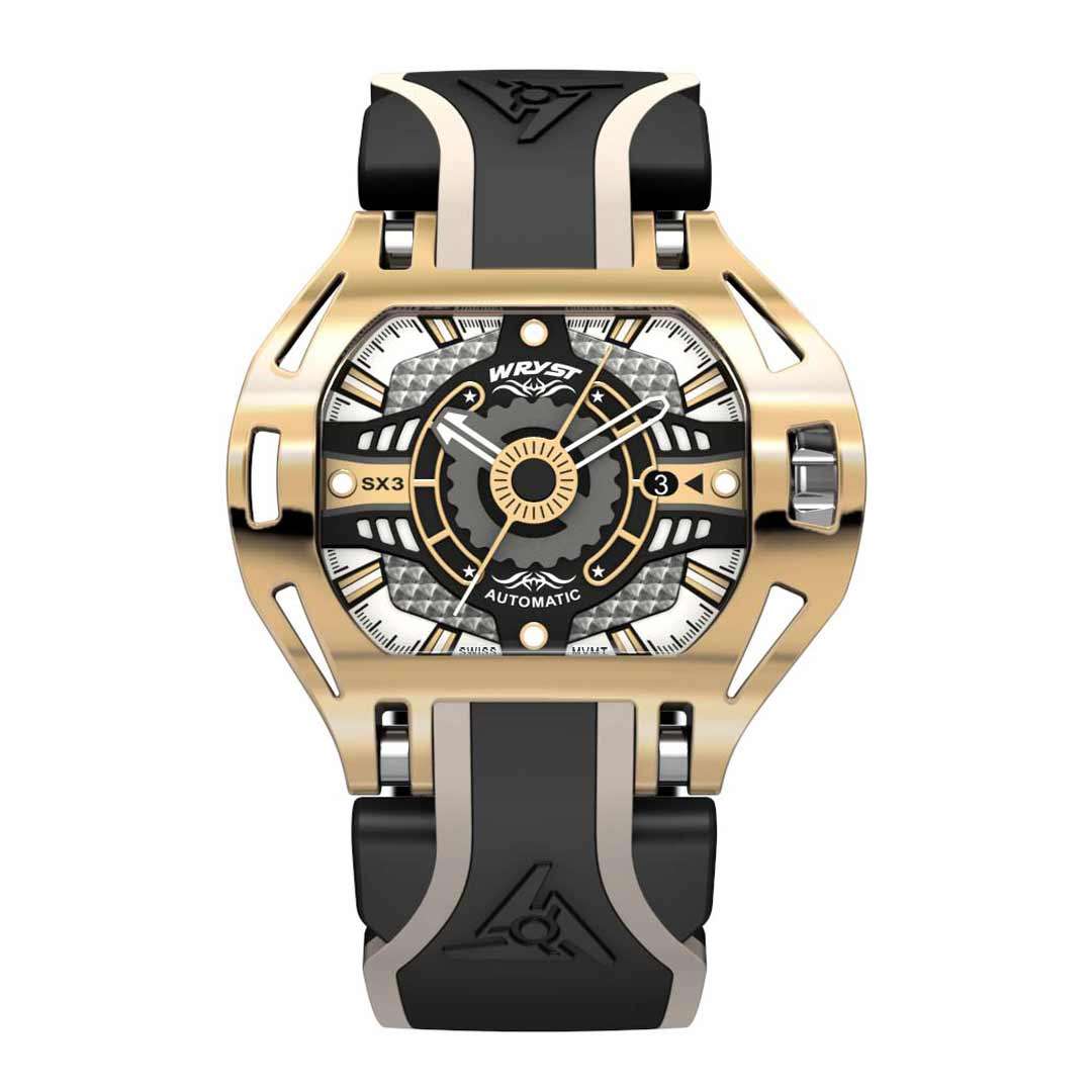 gold automatic watch for men
