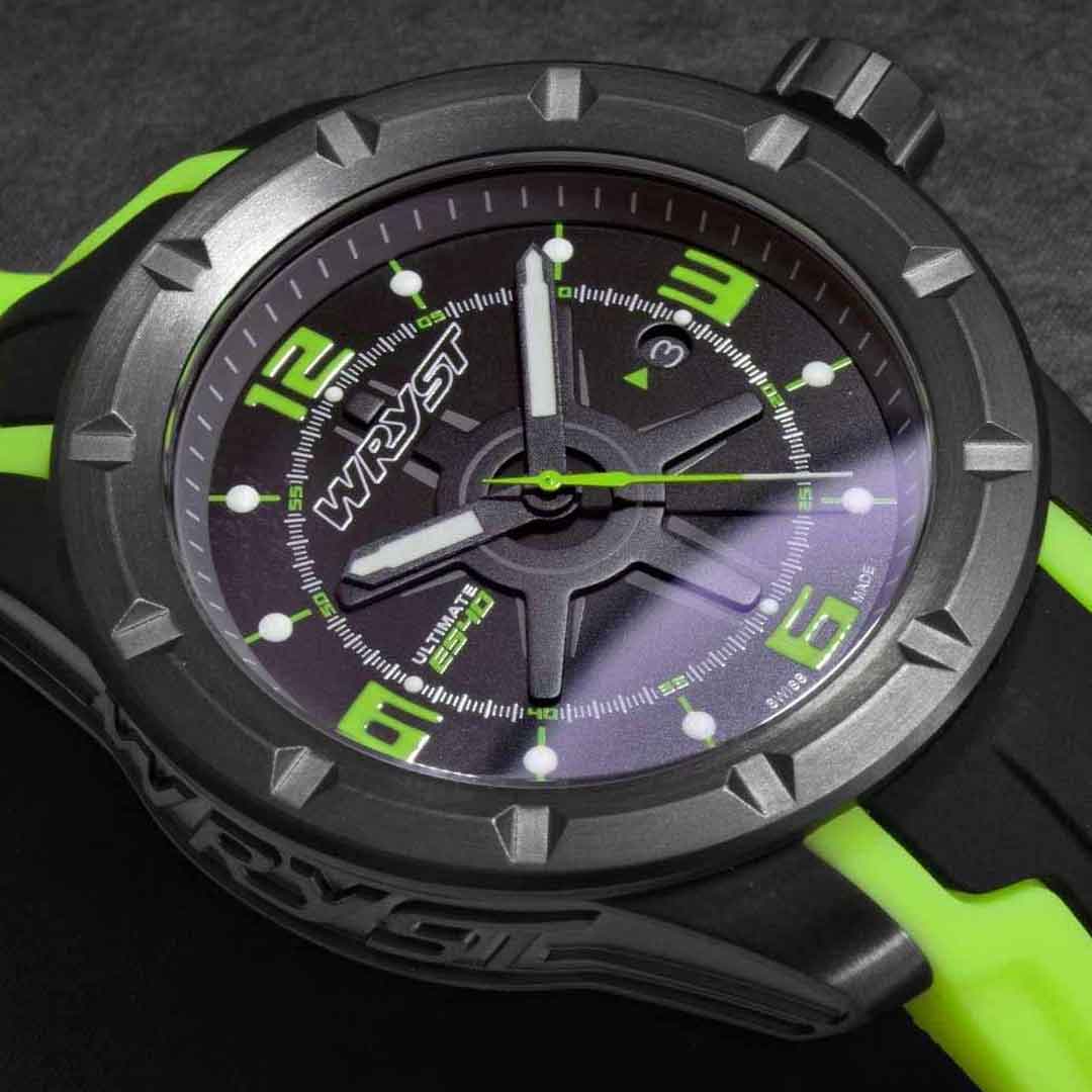 mens black dlc watches es30