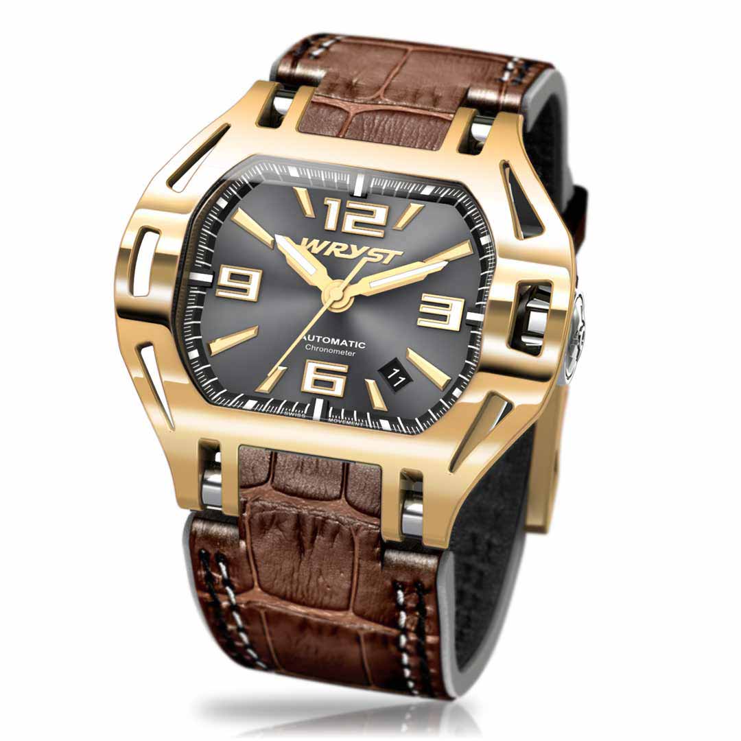 mens gold watch racer sx6