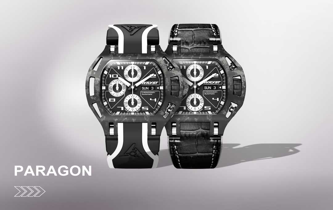Schweizer Paragon-Uhr aus Kohlefaser