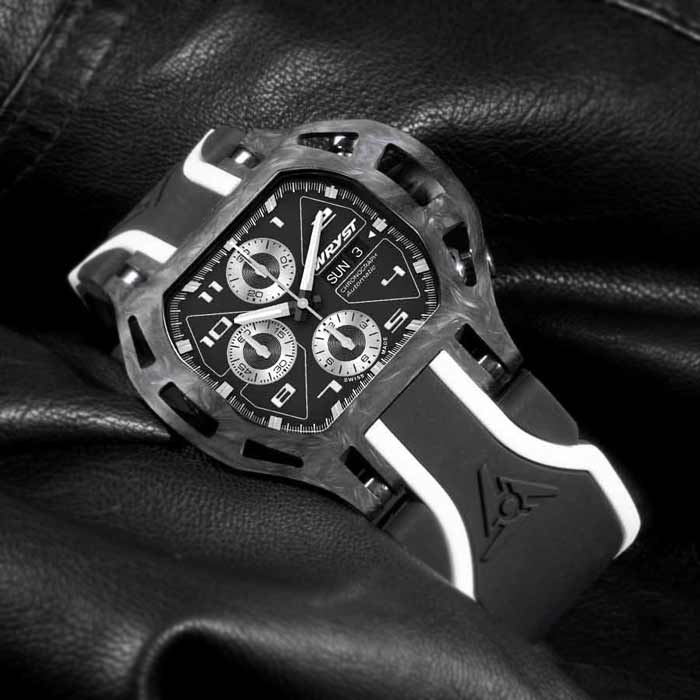 reloj fibra de carbono automatico
