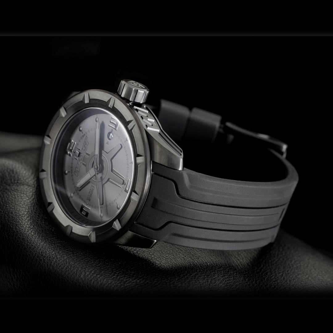 swiss all black watch for men blacked out watches