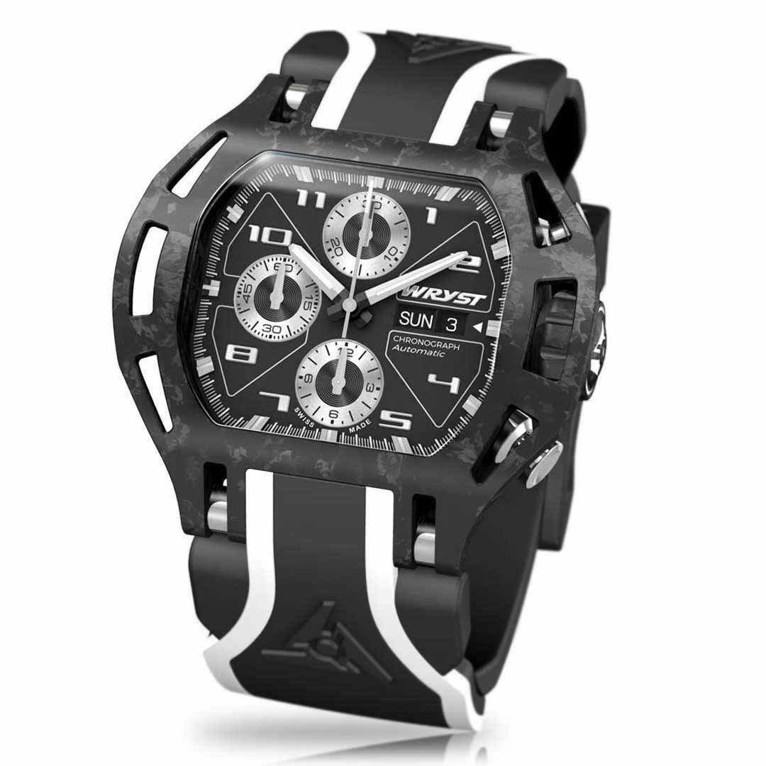 swiss automatic carbon fiber watch wryst