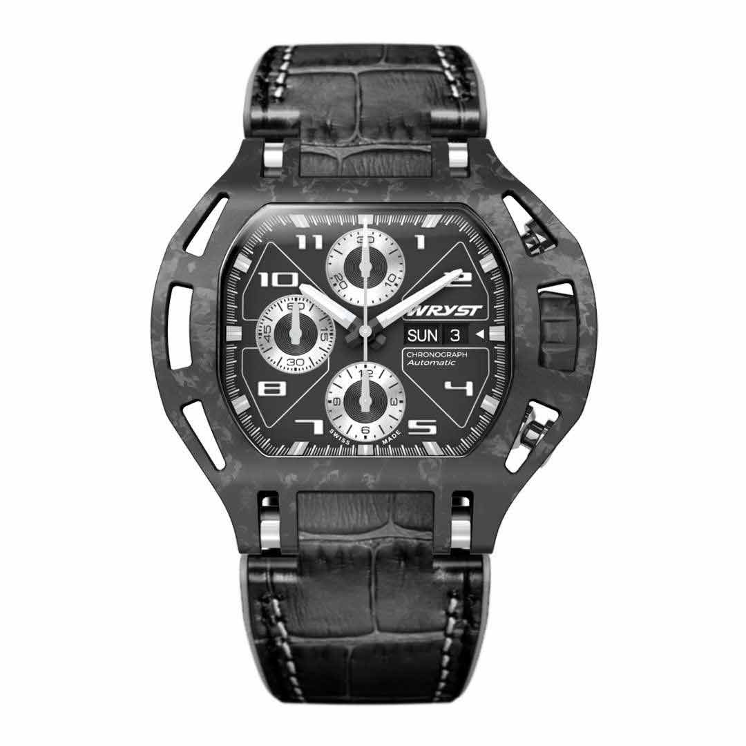 Automatic Carbon Fiber Watch Wryst Paragon - Wryst Swiss Watches
