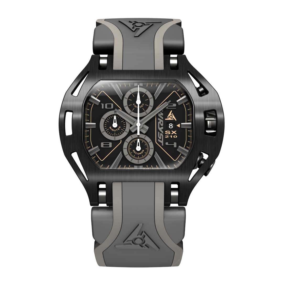 swiss chronograph watch wryst sx210 in size 50 mm