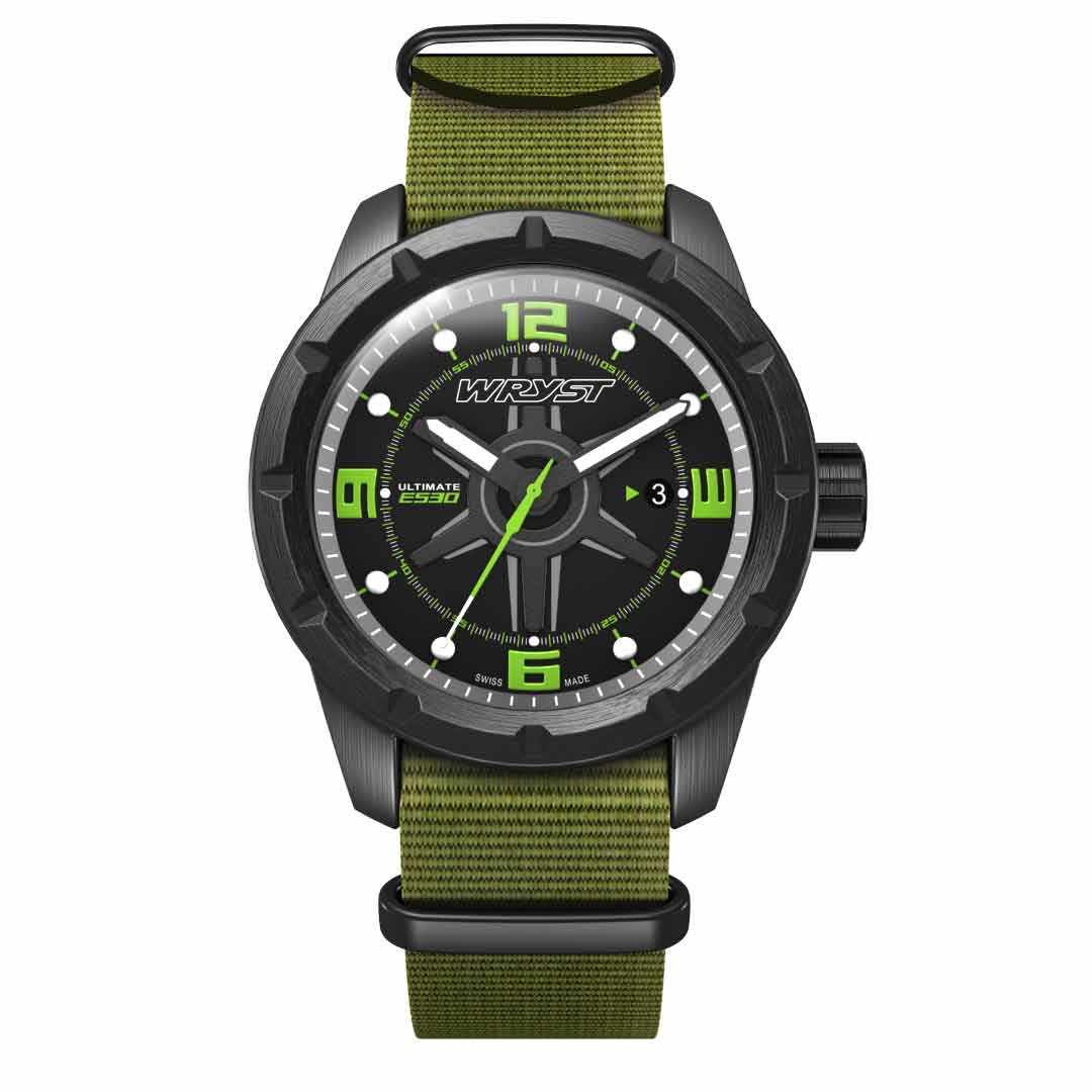 swiss khaki army nato strap watches
