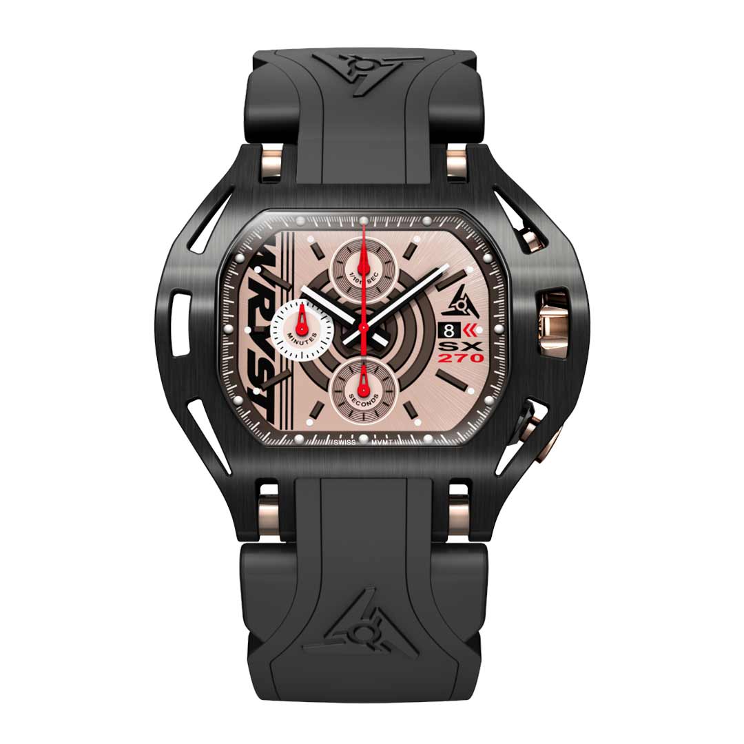 swiss movement watch wryst force sx270 chronograph