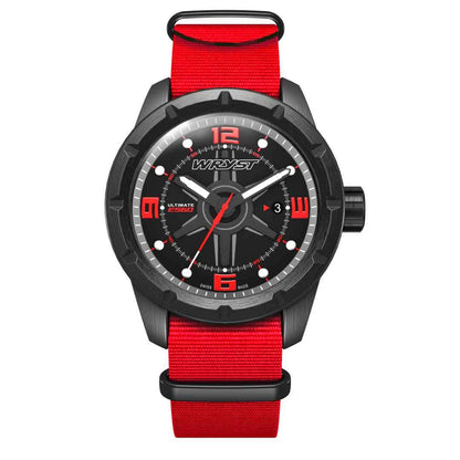 swiss nato red watch mens