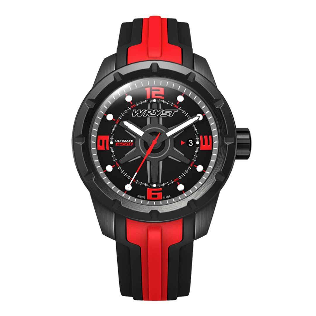 swiss red watch for men