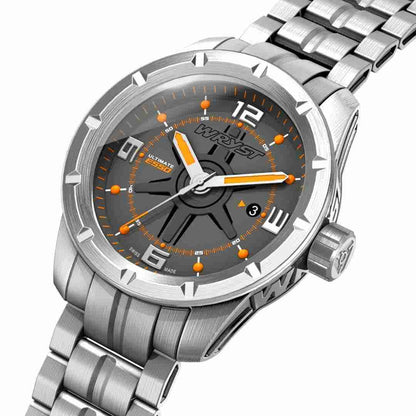 swiss stainless steel watch wryst ultimate es50-m