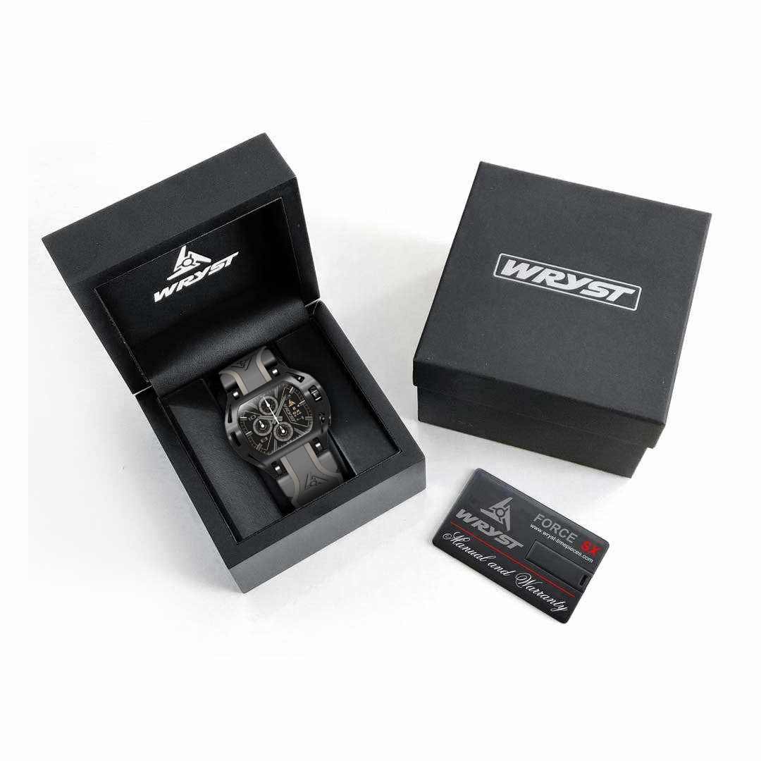 watch box swiss chronograph watch