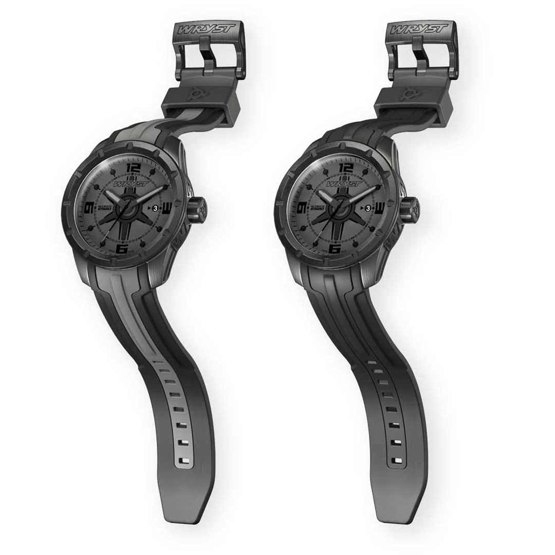 wryst es20 swiss black mens watch