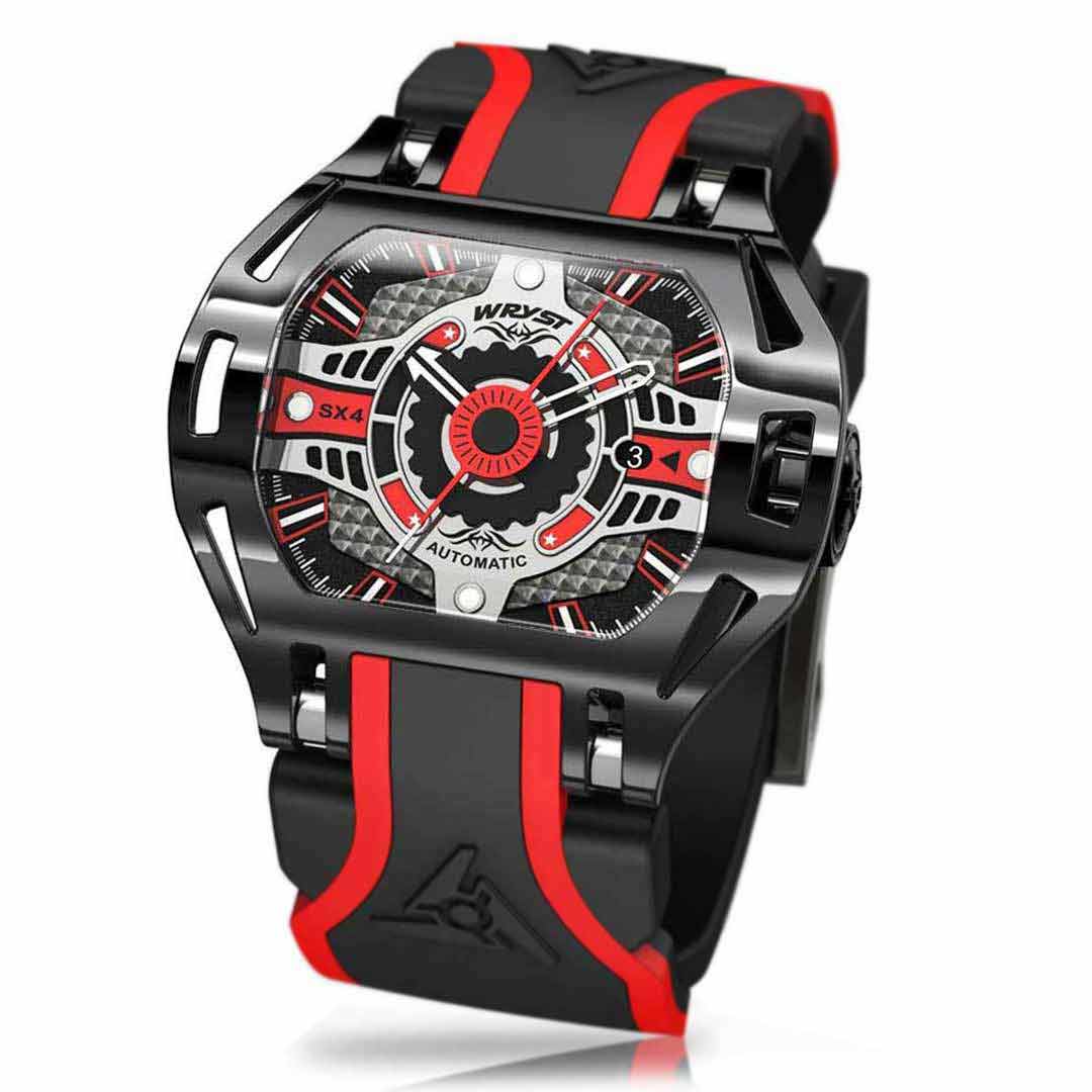 wryst sx4 black automatic watch
